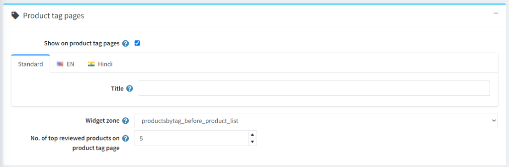 top reviewed products product tag page